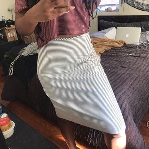 calvin klein midi skirt